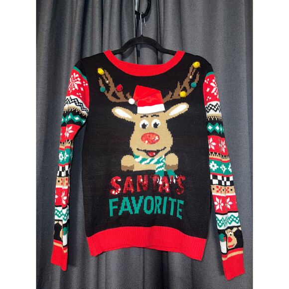 Ugly Christmas Sweater Xmas Size Small - Picture 1 of 3